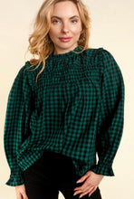 Load image into Gallery viewer, Pre-order: Christmas Gingham Gal Top -Multiple Colors-