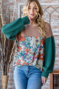 Mix and Match Floral Top -PLUS-