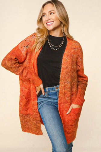Ombre Fall Cardigan