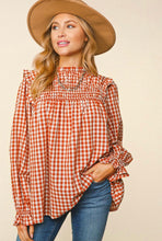 Load image into Gallery viewer, Gingham Gal Top