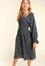 Load image into Gallery viewer, You Make Me Smile Dress in Charcoal