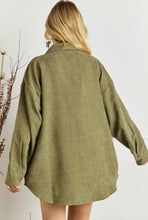 Load image into Gallery viewer, In My Olive Phase Shacket