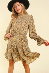Leopard Love Dress -PLUS-