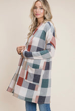 Load image into Gallery viewer, Hay Rides and Fun Times Plaid Cardigan