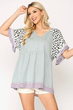 Load image into Gallery viewer, The Bless Your Heart Top in Dusty Mint